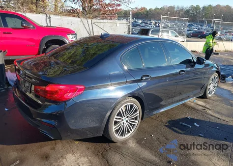 2020 BMW 540I xDrive из США, поврежденный, VIN WBAJS3C01LCD85955